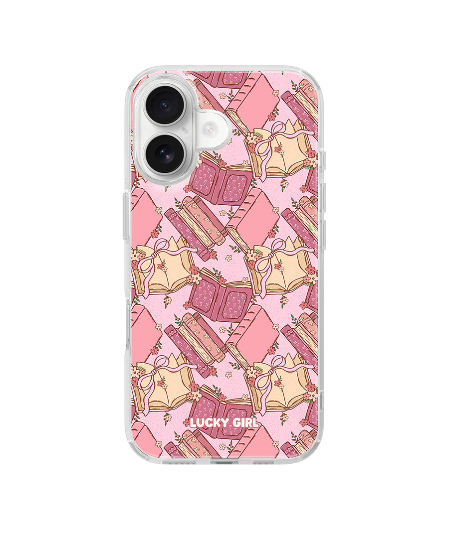 Pink Prose Clear Case Insert