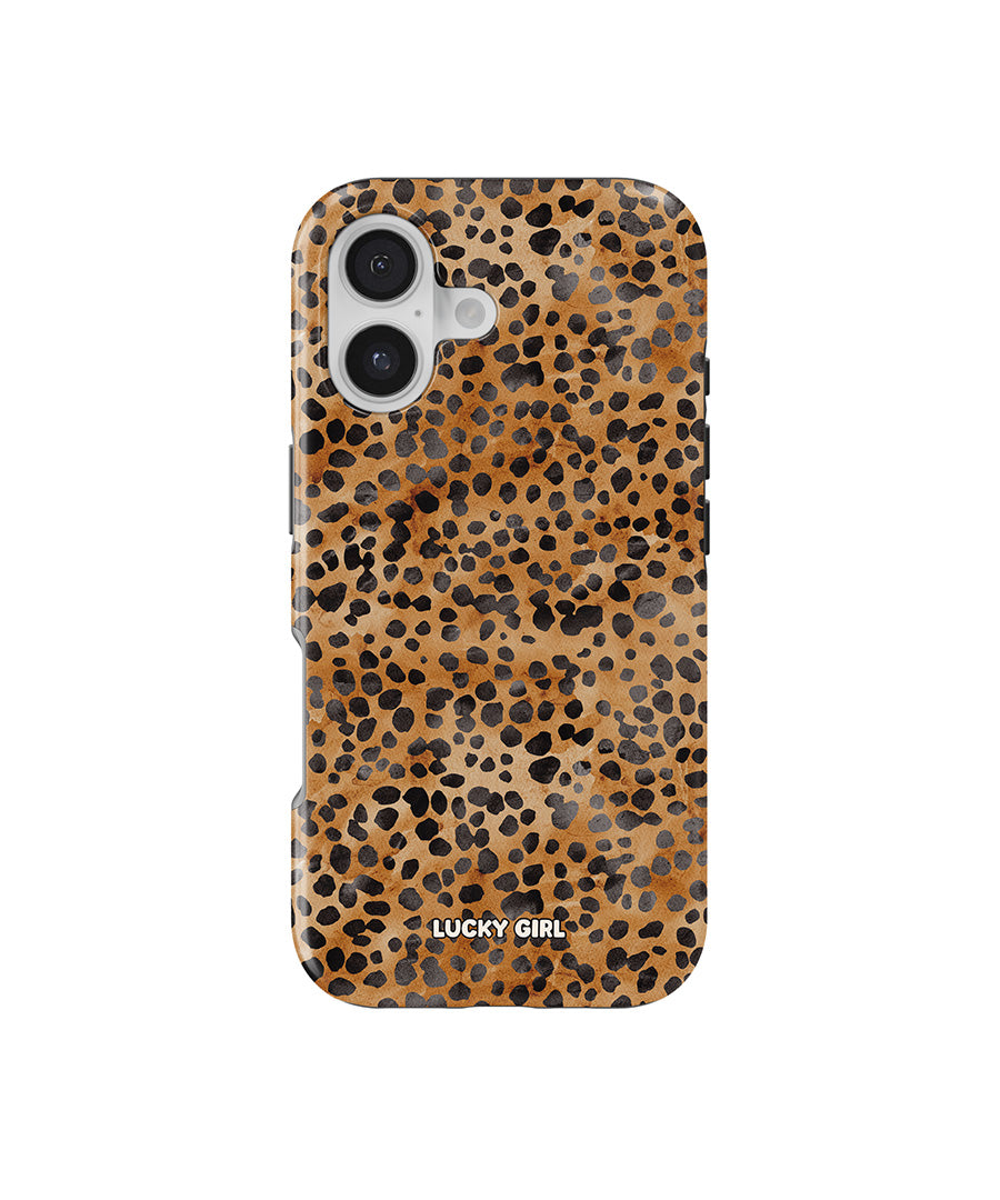 Amber Cheetah Phone Case