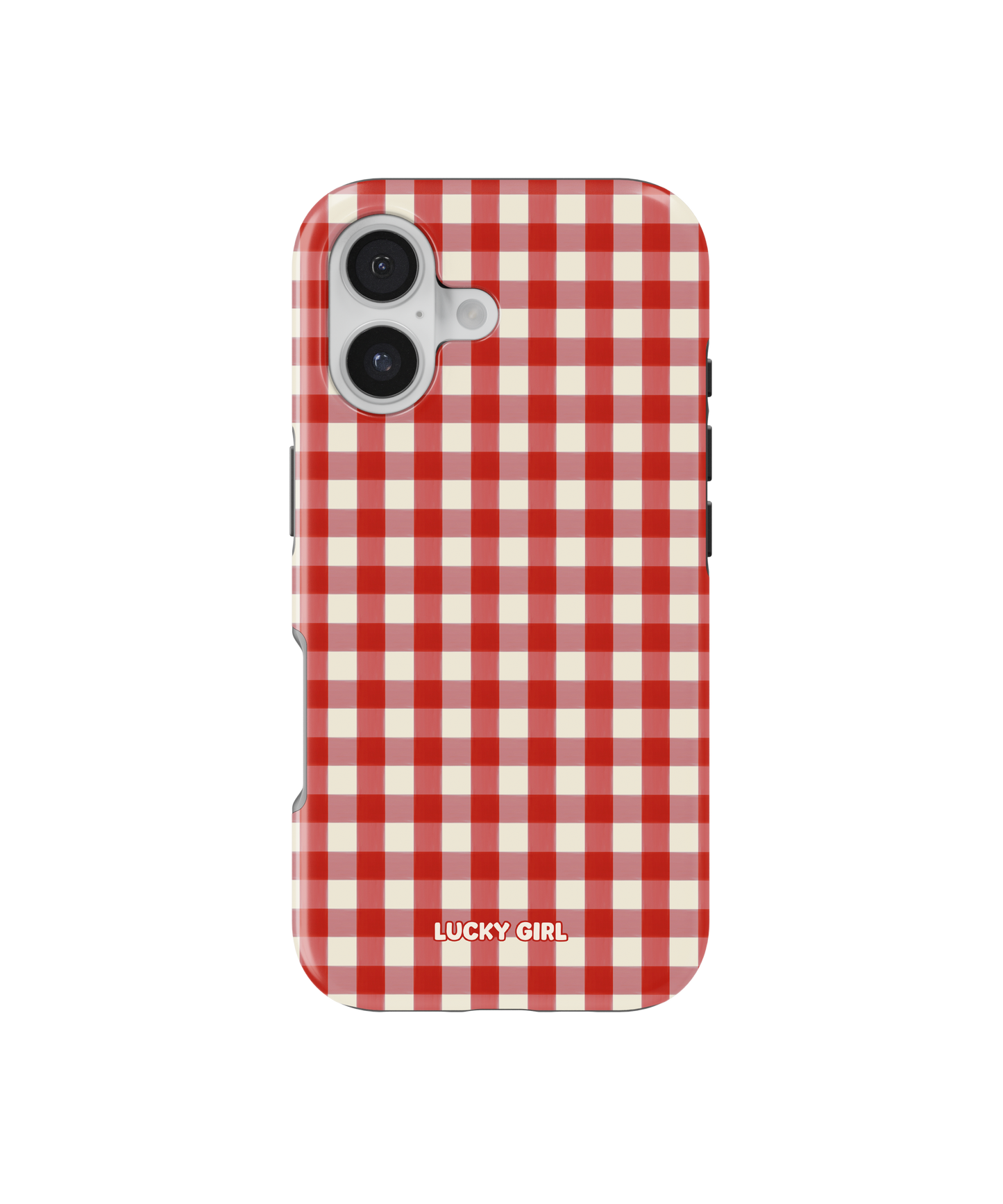 Apple Gingham Phone Case
