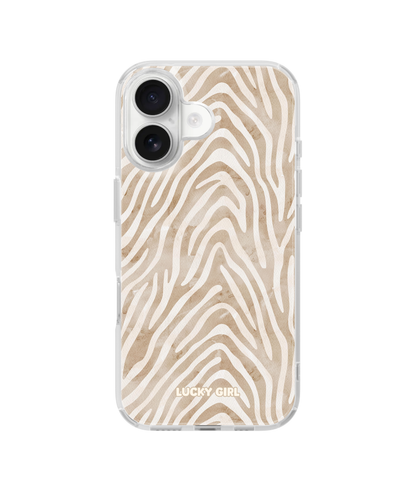 Sandstone Zebra Clear Case Insert