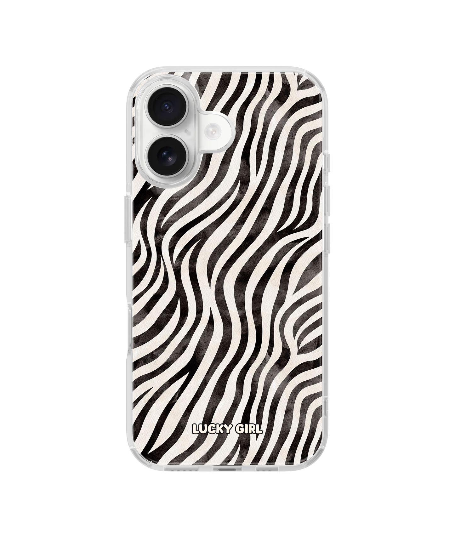 Classic Zebra Clear Case Insert
