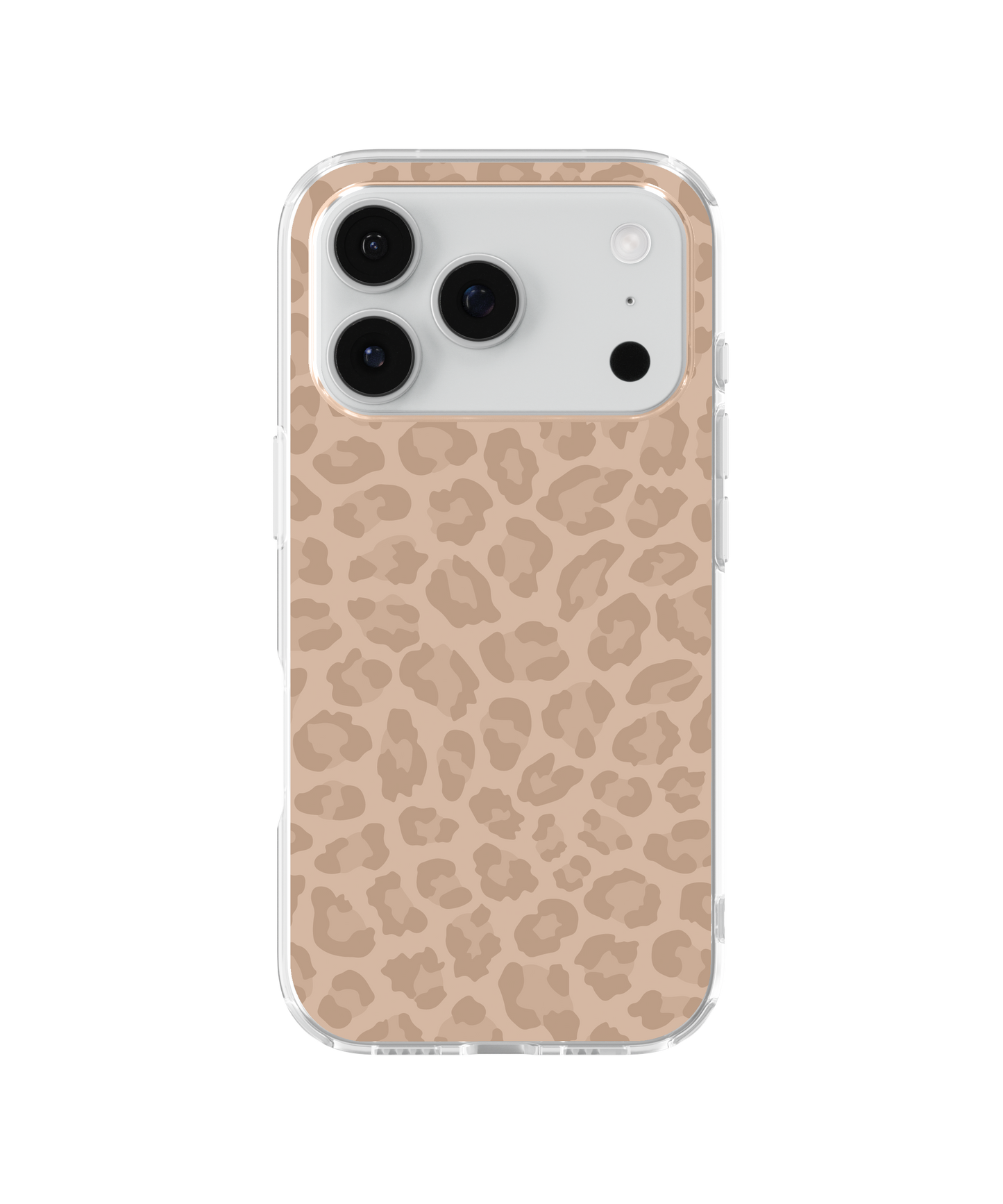 Chestnut Leopard Clear Case Insert