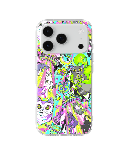 Alien Acid Holographic Clear Case Insert