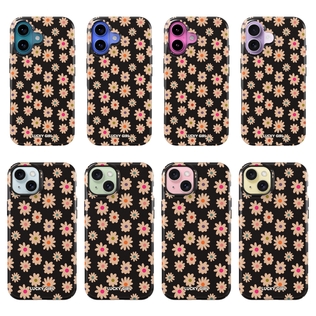 Daisies In The Dark Phone Case