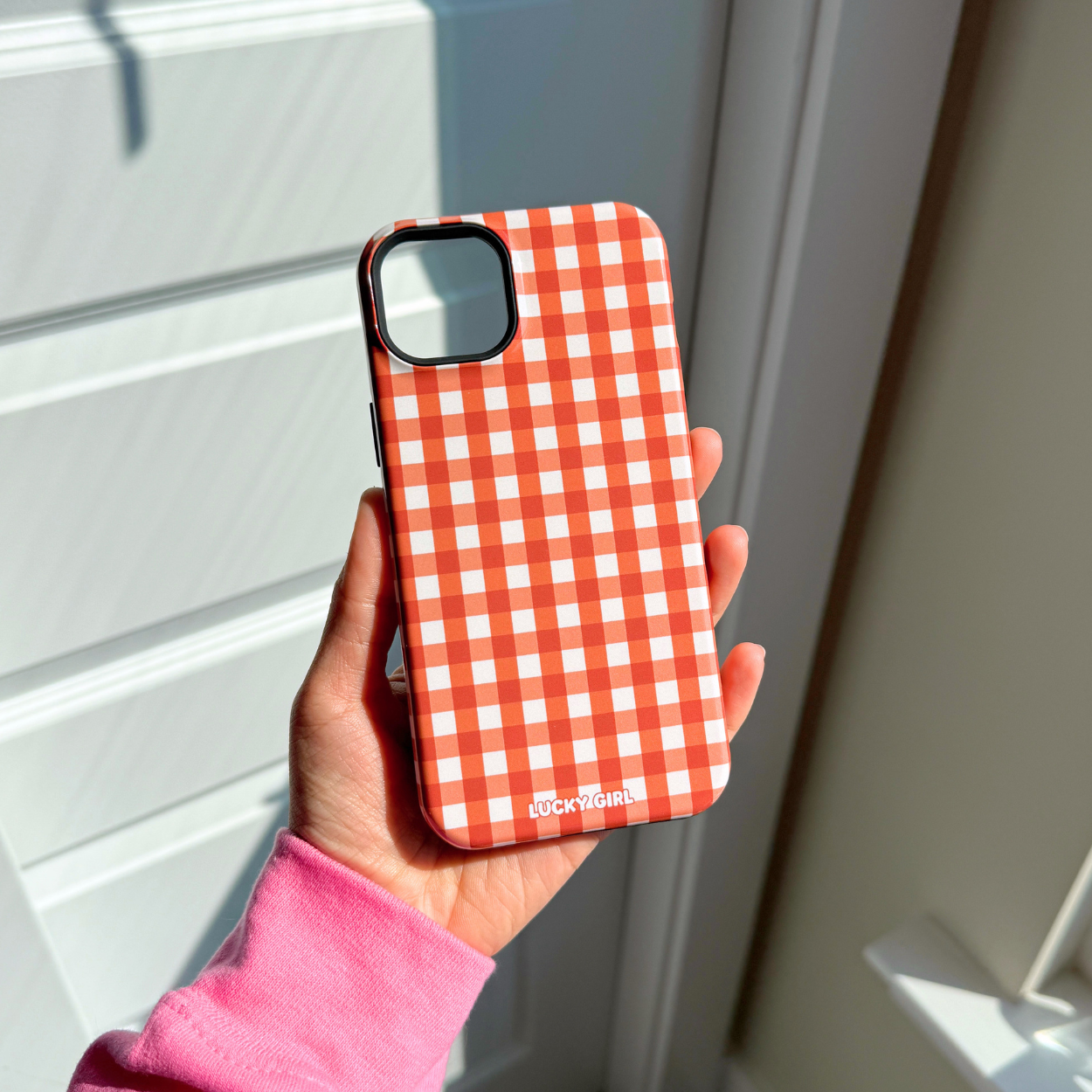 Pumpkin Gingham - 14 Plus/15 Plus
