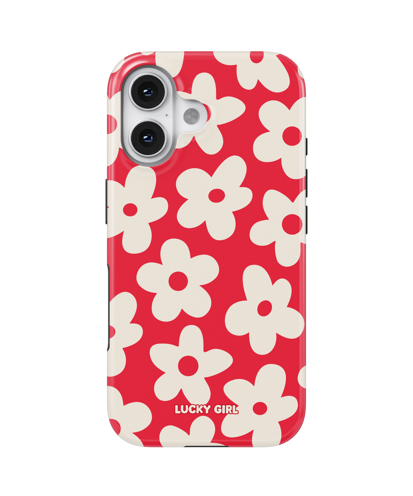 Vermillion Big Blooms Phone Case
