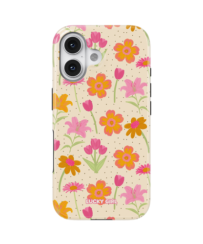 Polka Petals Phone Case
