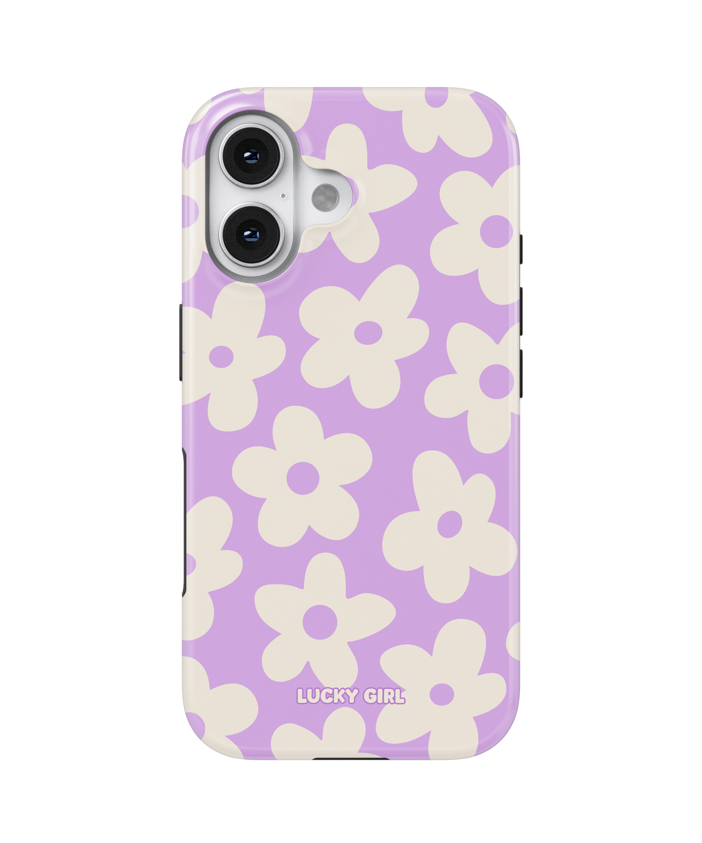 Lilac Big Blooms Phone Case