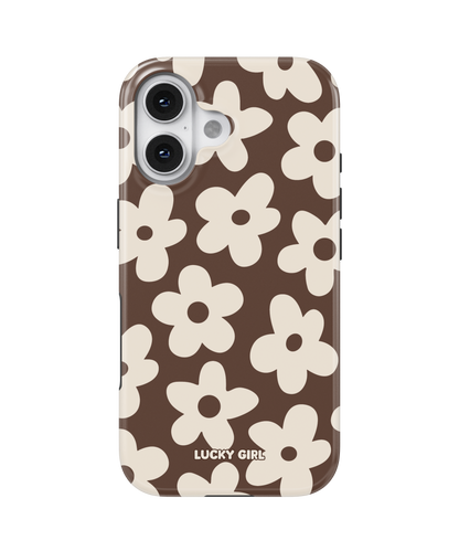 Espresso Big Blooms Phone Case