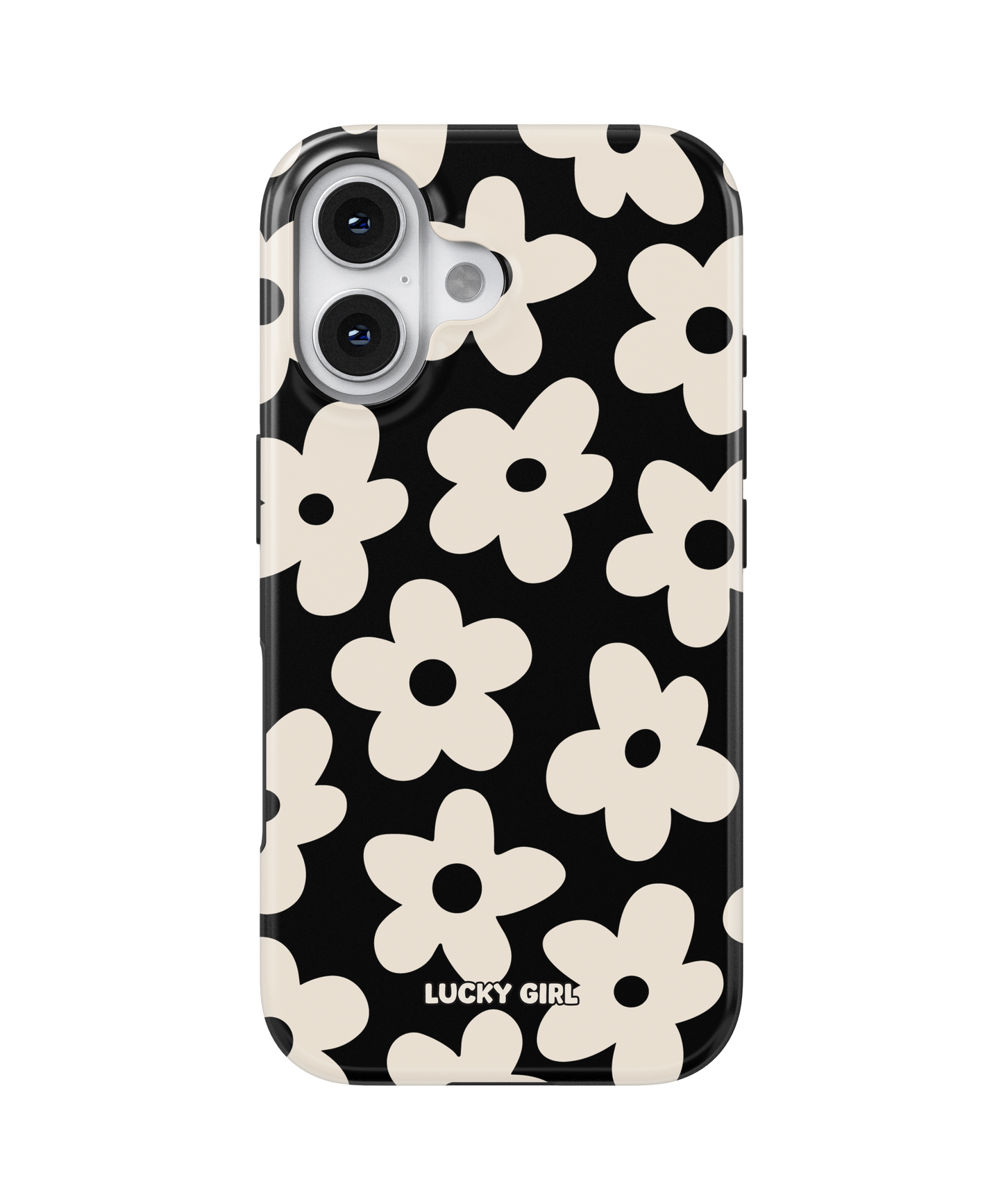 Onyx Big Blooms Phone Case