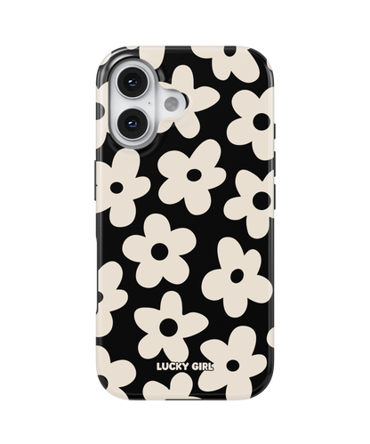 Onyx Big Blooms Phone Case