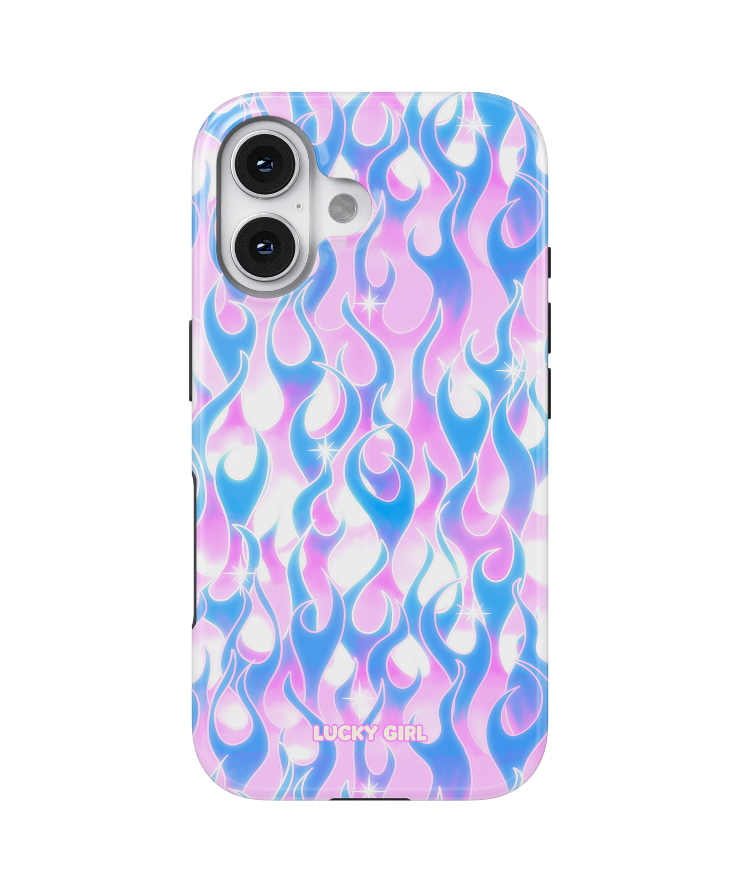 Ultraviolet Flames Phone Case