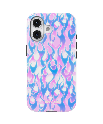 Ultraviolet Flames Phone Case