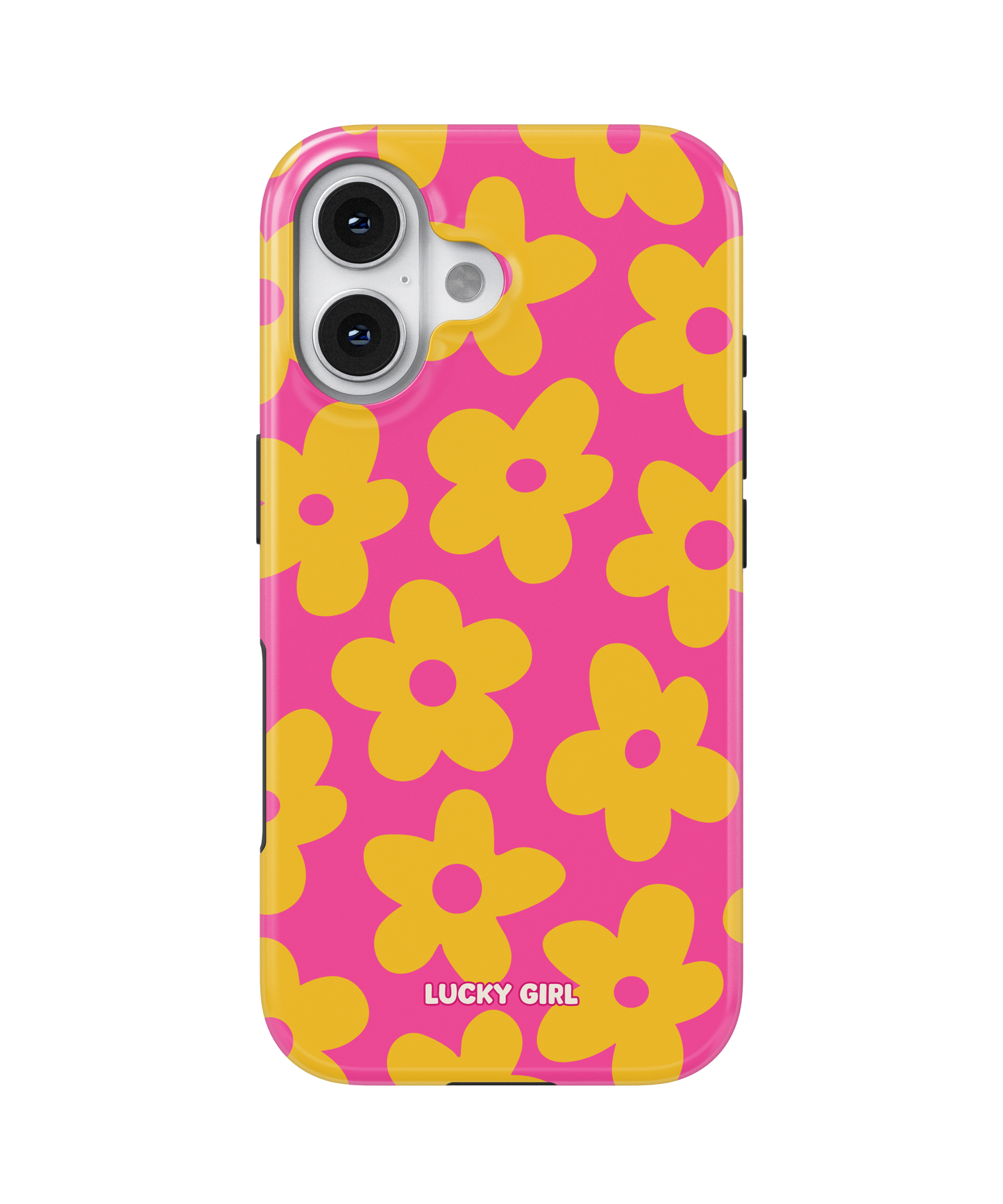 Pink Lemonade Big Blooms Phone Case