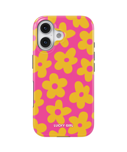 Pink Lemonade Big Blooms Phone Case