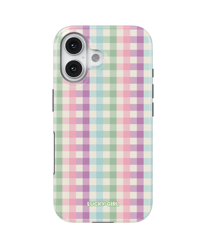 Pastel Gingham Phone Case