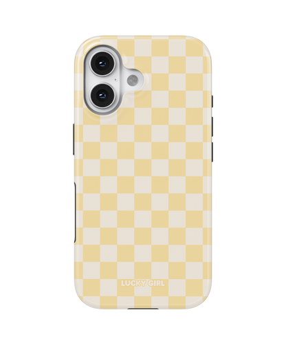 Banana Whispers Checkers II Phone Case