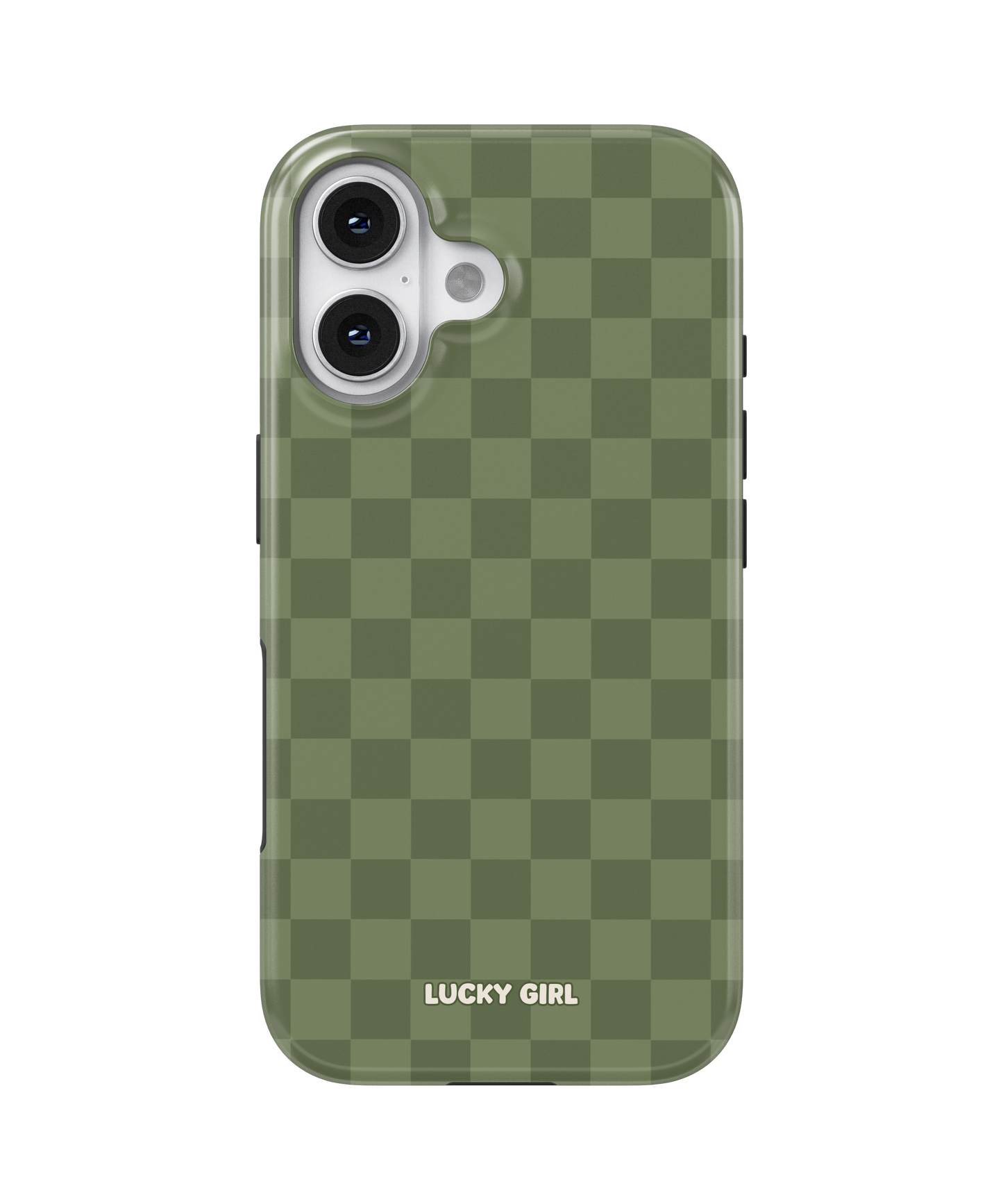 Moss Checkers Phone Case