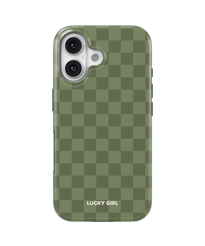 Moss Checkers Phone Case