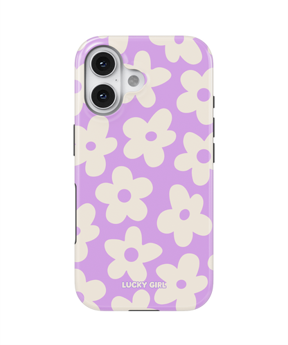 Lavender Big Blooms Phone Case