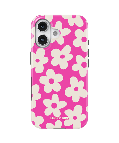 Raspberry Big Blooms Phone Case
