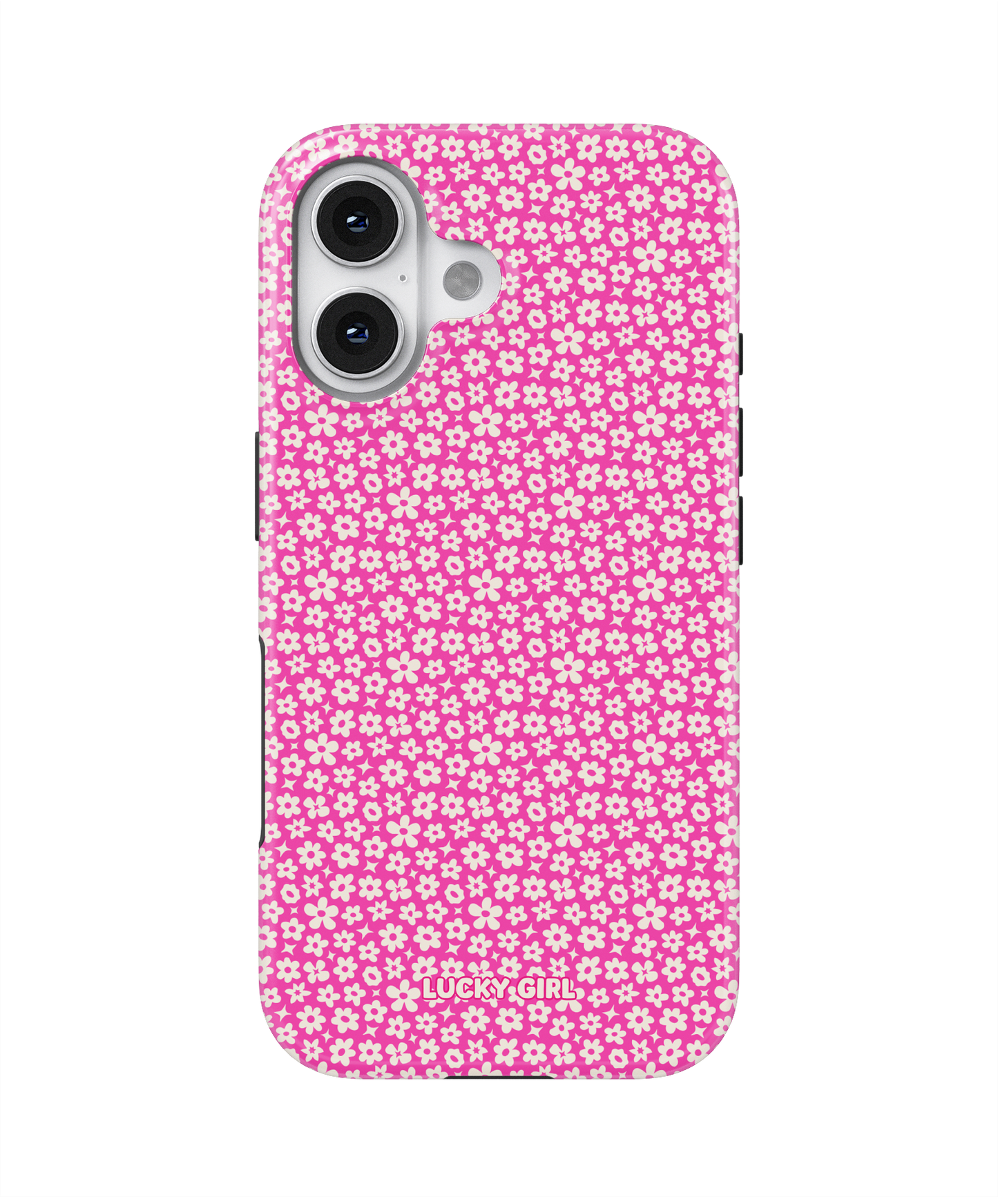 Raspberry Little Blooms Phone Case