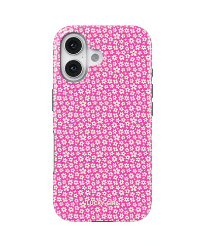 Raspberry Little Blooms Phone Case