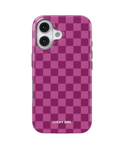 Velvet Checkers Phone Case
