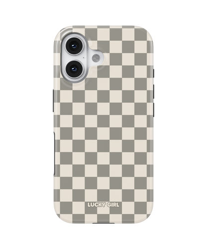 River Rock Checkers II Phone Case