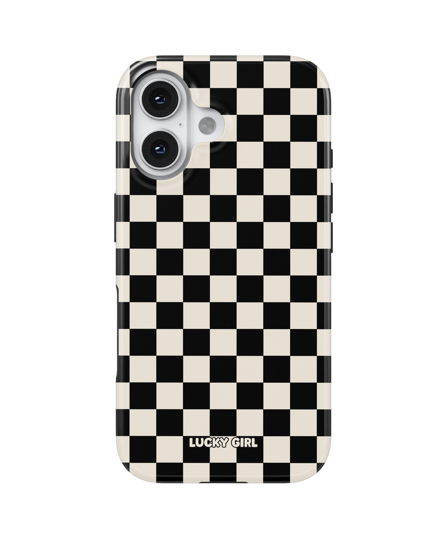 Onyx Checkers II Phone Case