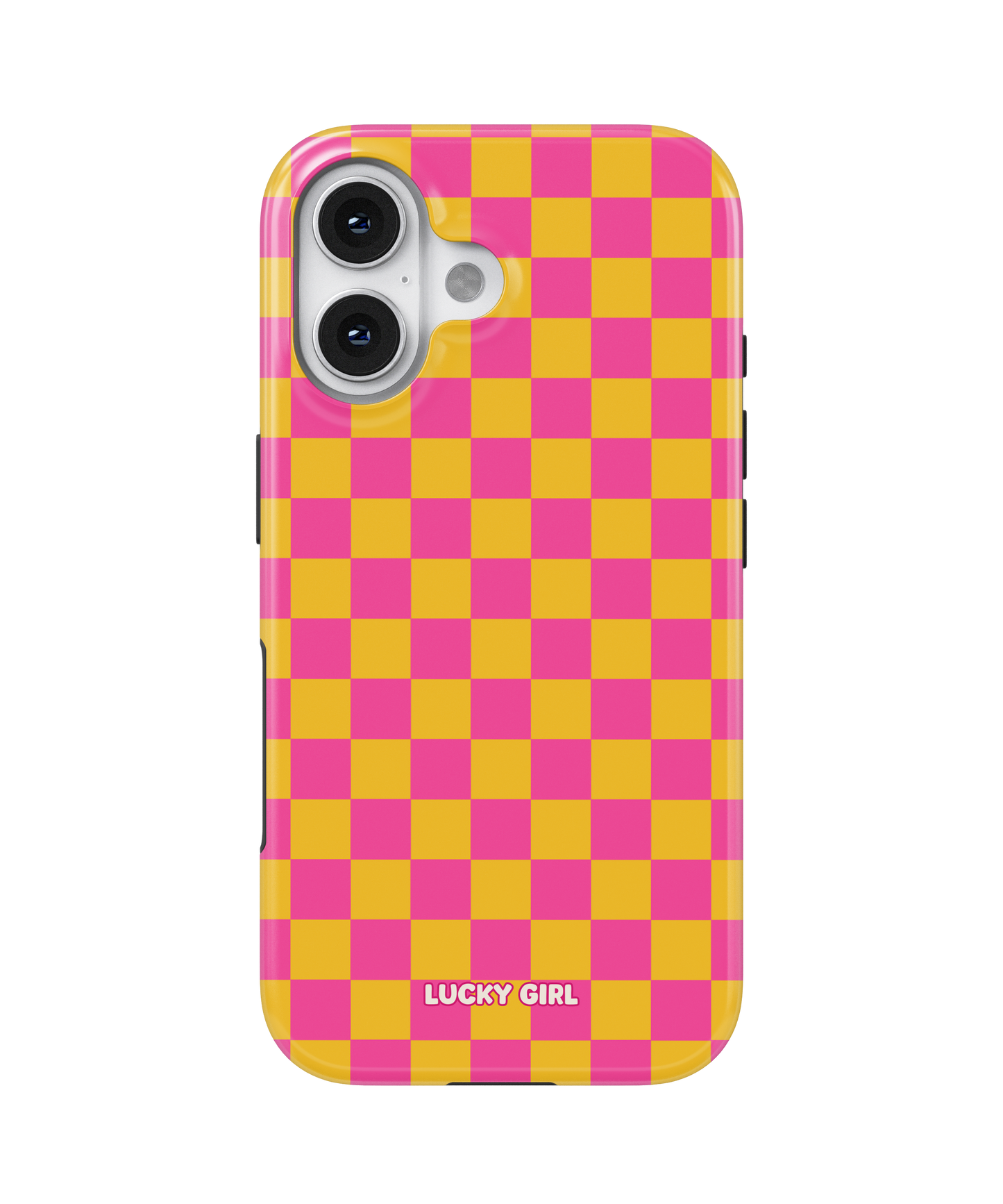 Pink Lemonade Checkers Phone Case