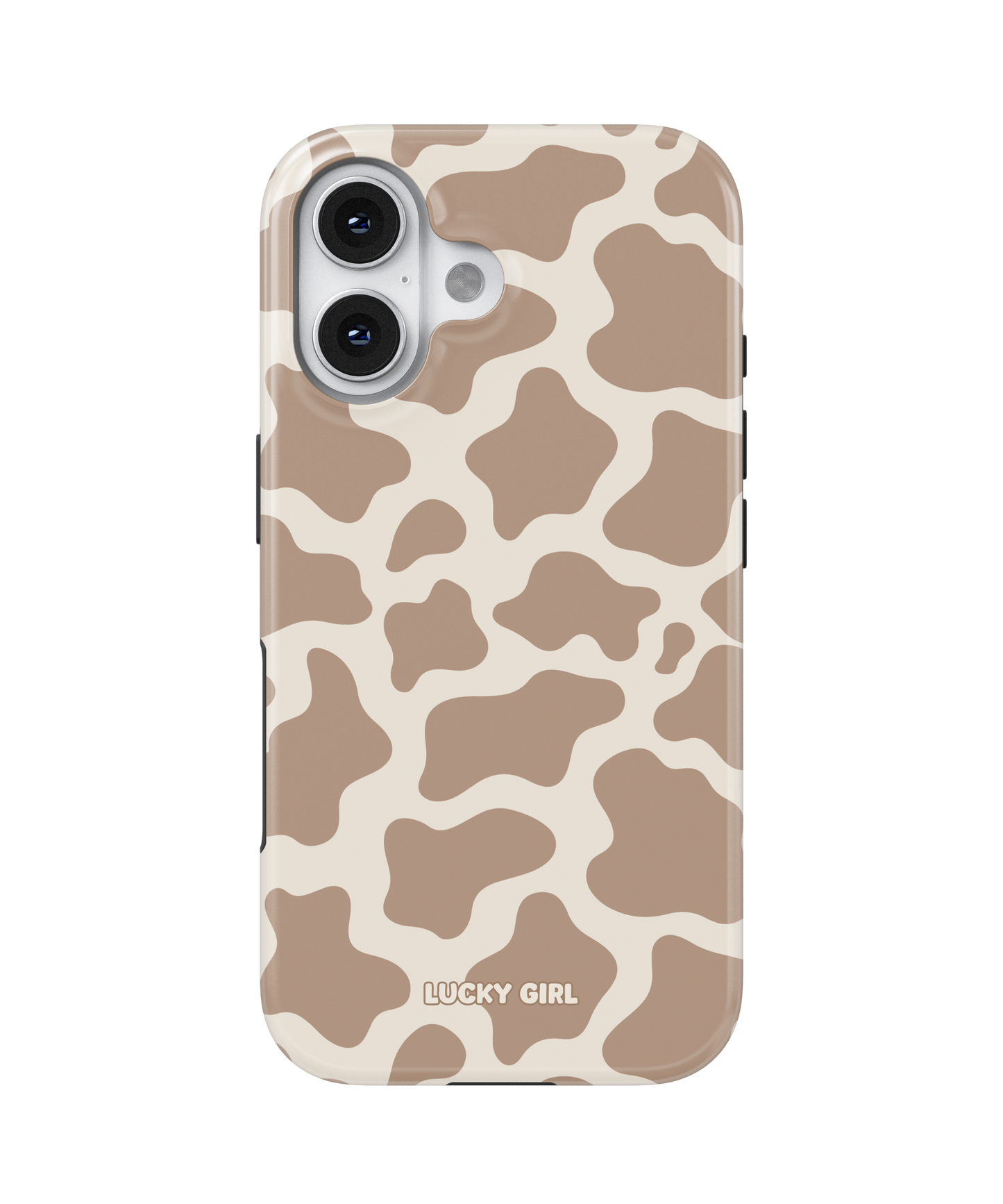 Chestnut Cow Print Phone Case