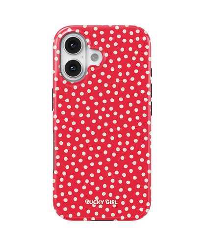 Vermillion Dots Phone Case