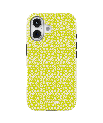 Electric Lime Little Blooms Phone Case