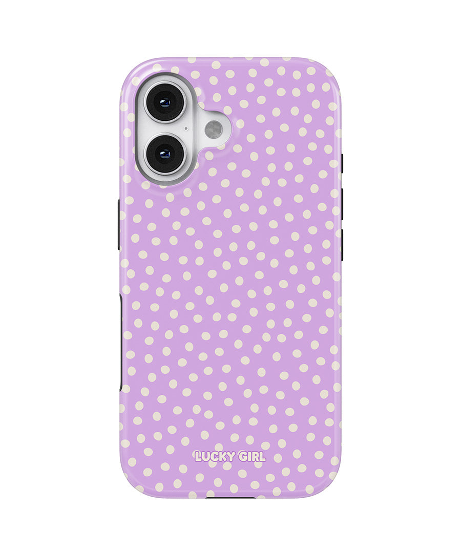 Lilac Dots Phone Case