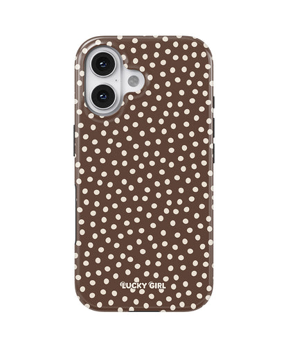 Espresso Dots Phone Case