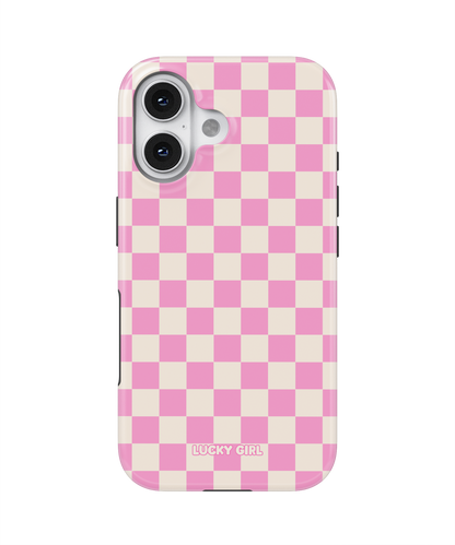 Bubblegum Checkers II Phone Case