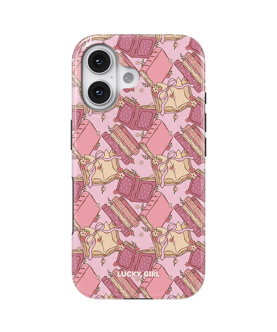 Pink Prose Phone Case