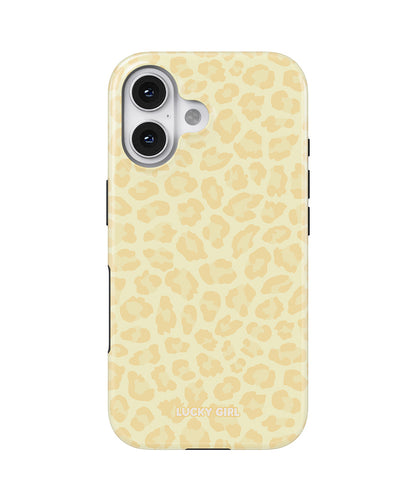 Banana Whispers Leopard Phone Case