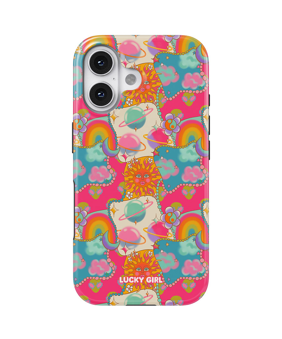 Neon Cosmos Phone Case