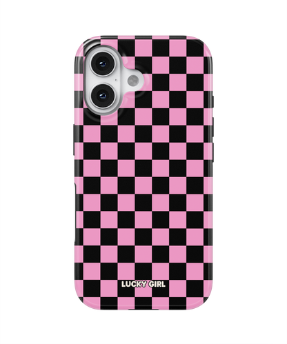 Bubblegum Checkers Phone Case
