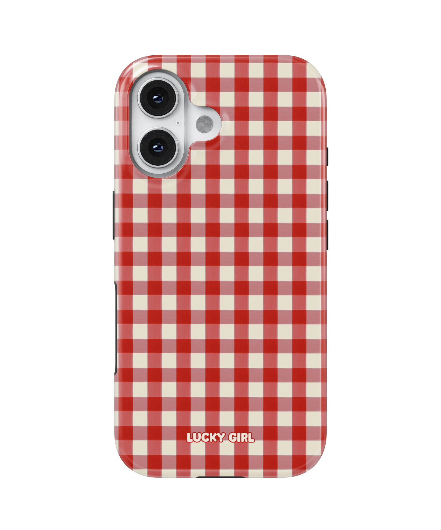 Apple Gingham Phone Case