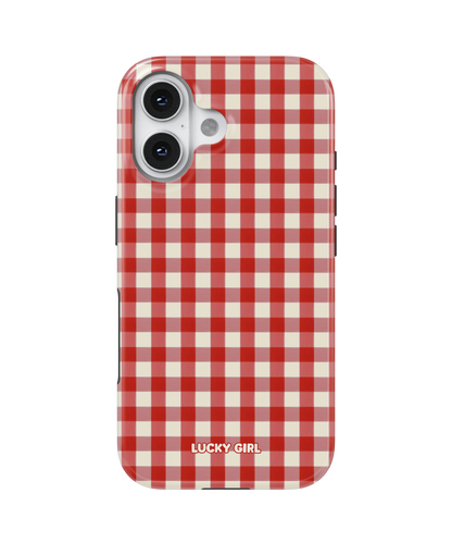Apple Gingham Phone Case