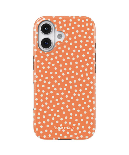Tangerine Dots Phone Case