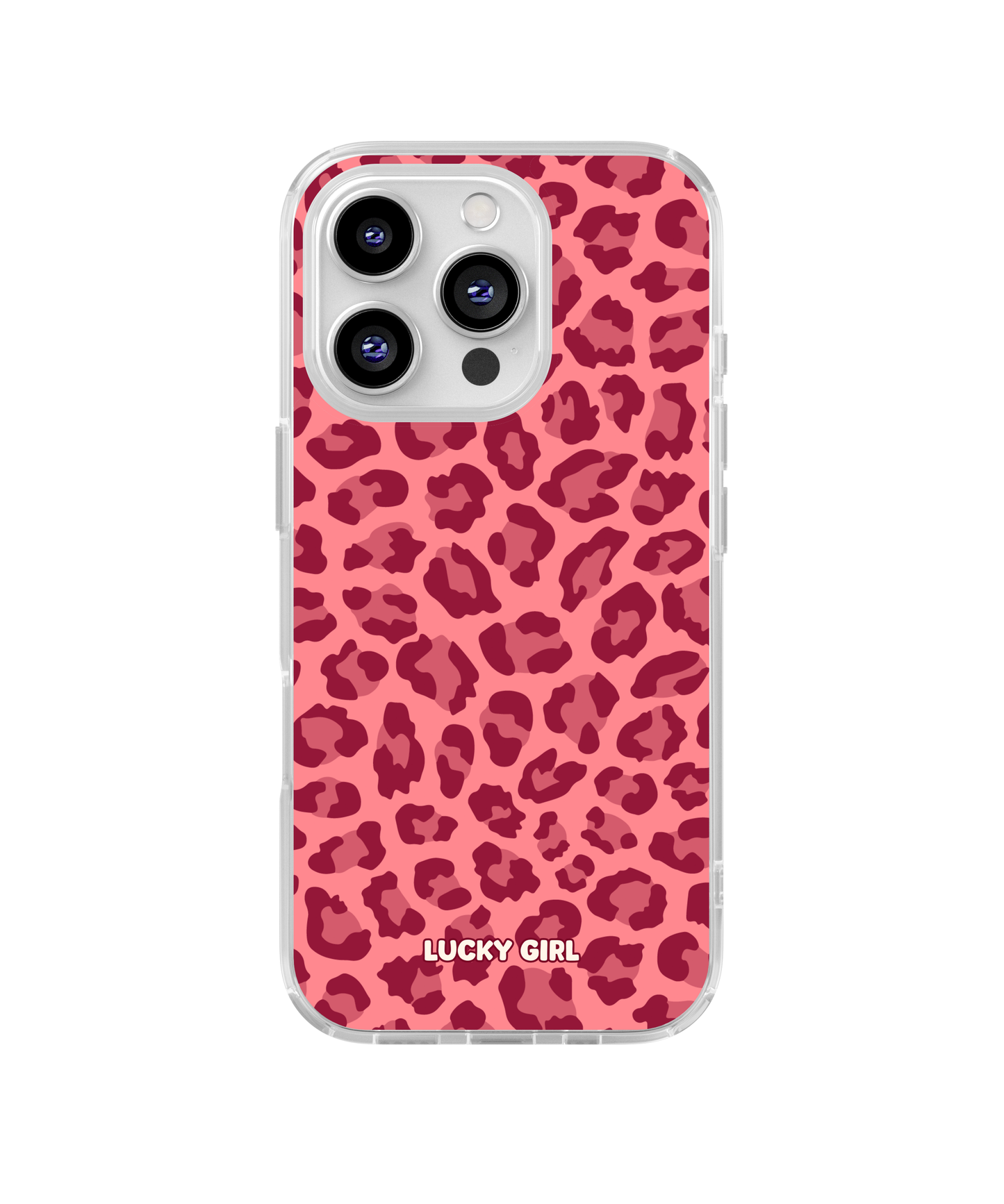Love Leopard Clear Case Insert