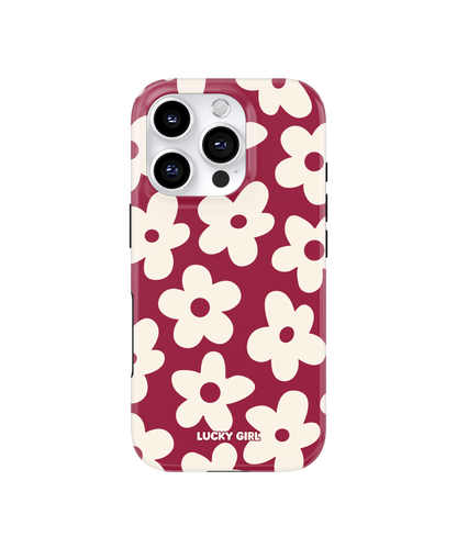 Black Cherry Big Blooms Phone Case