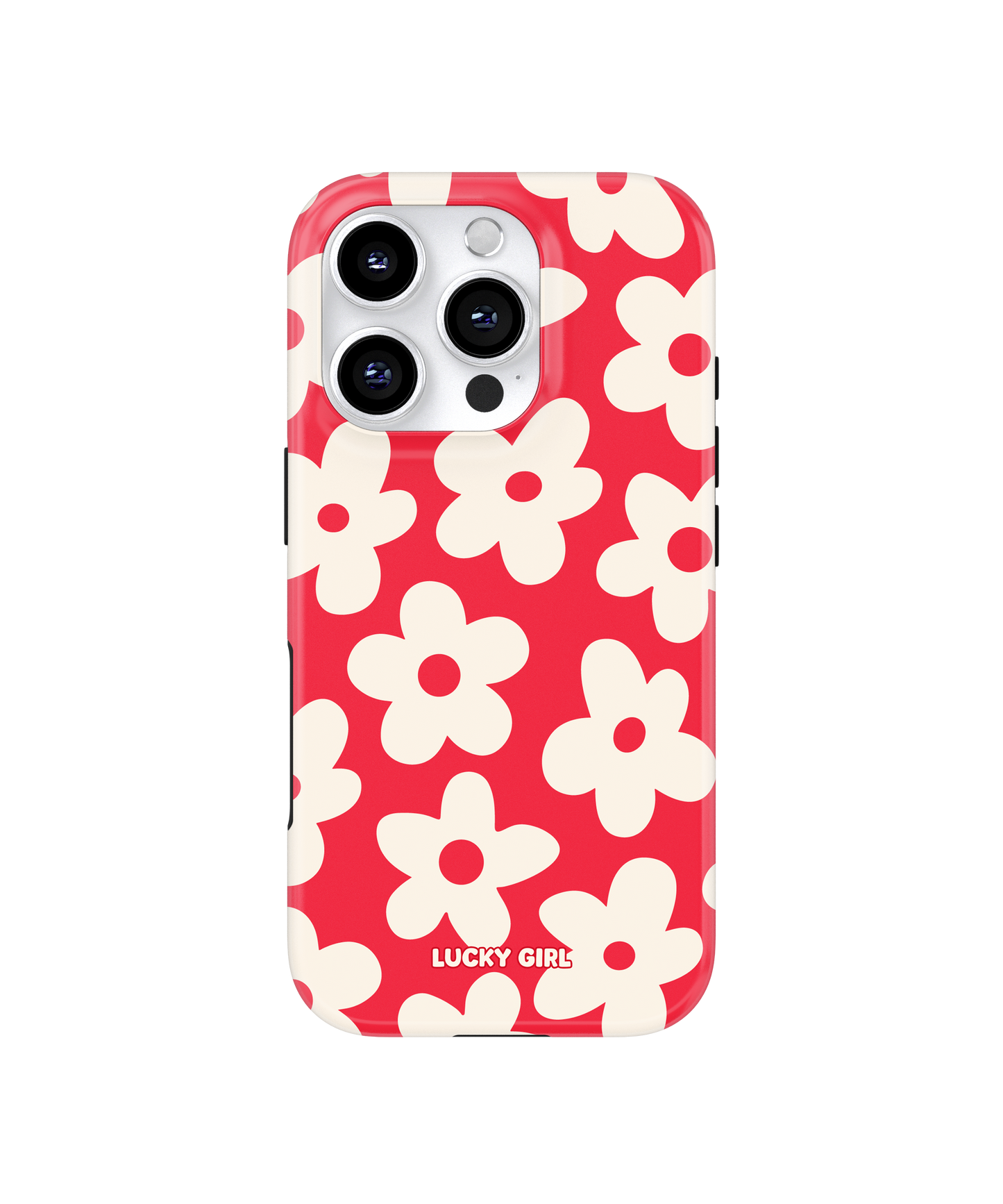 Vermillion Big Blooms Phone Case