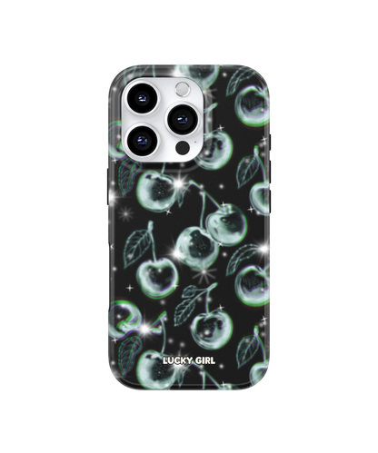 Chrome Cherries Phone Case