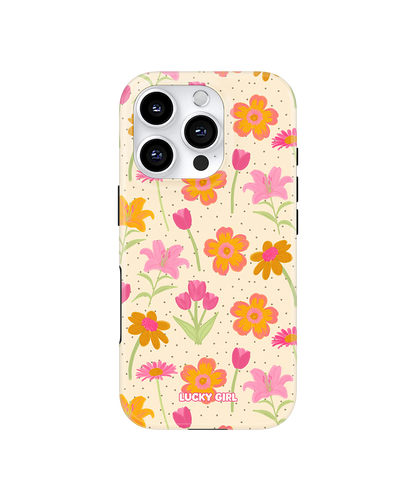 Polka Petals Phone Case