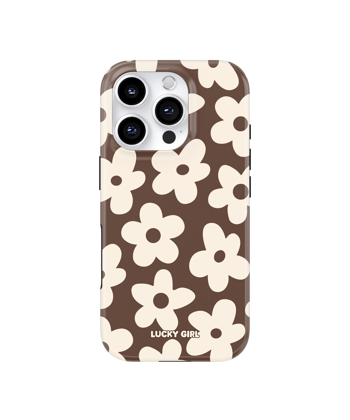 Espresso Big Blooms Phone Case